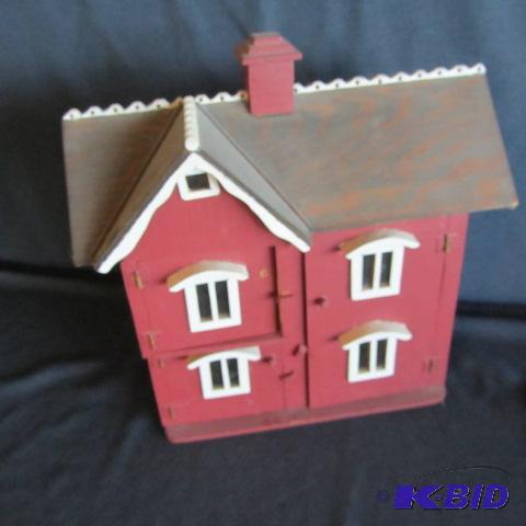 lot 402 image: Wooden Doll House