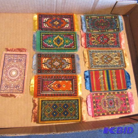 lot 409 image: Doll House Cigarette Rugs
