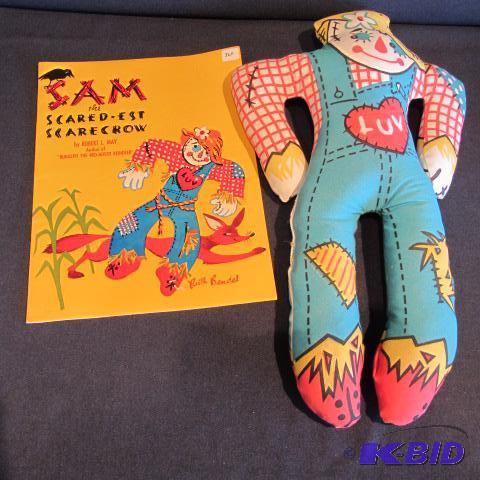 lot 465 image: Sam the Scarecrow Doll