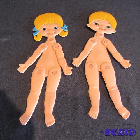 lot 511 image: Flatsy Dolls