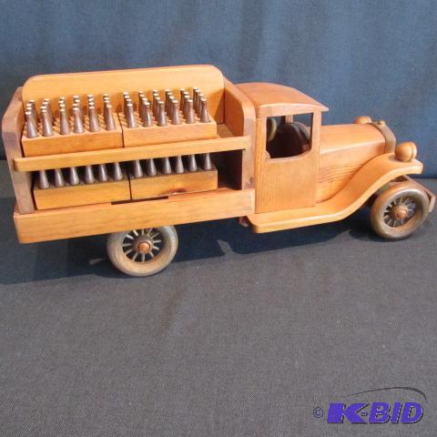 lot 520 image: Wooden Soda Truck