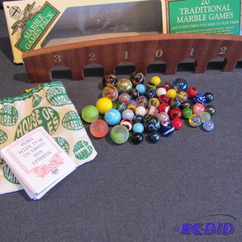 lot 541 image: Marble Game & Book
