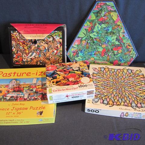 lot 560 image: Puzzles