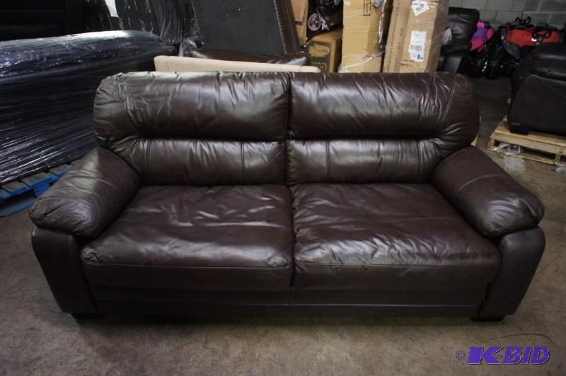 New Sofa - Top Grain Leather - MSRP $...