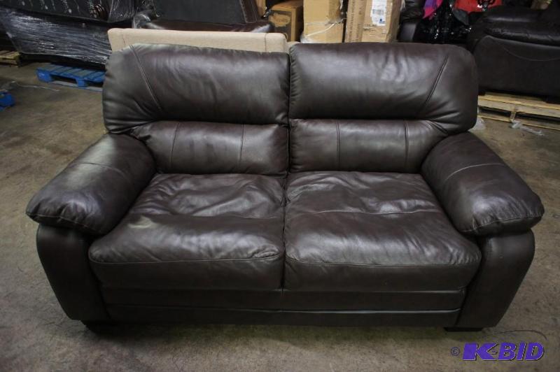 New Loveseat&nbsp- Top Grain Le...