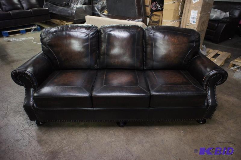 New  Sofa - Top Grain Leather - M...
