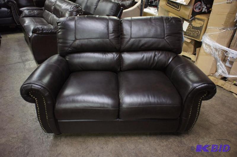 New Loveseat - Top Grain Leather - MS...