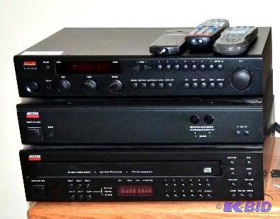 lot 109 image: 3 ADCOM&nbspVintage stereo components   GFA-...