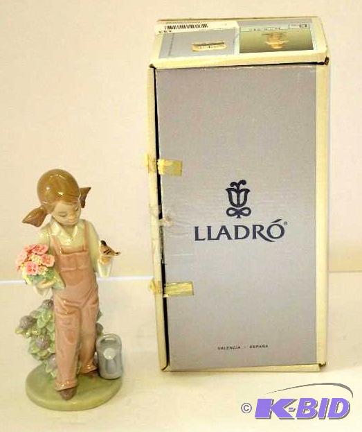 lot 133 image: Lladro &quotSpring" 5217  Please inspec...