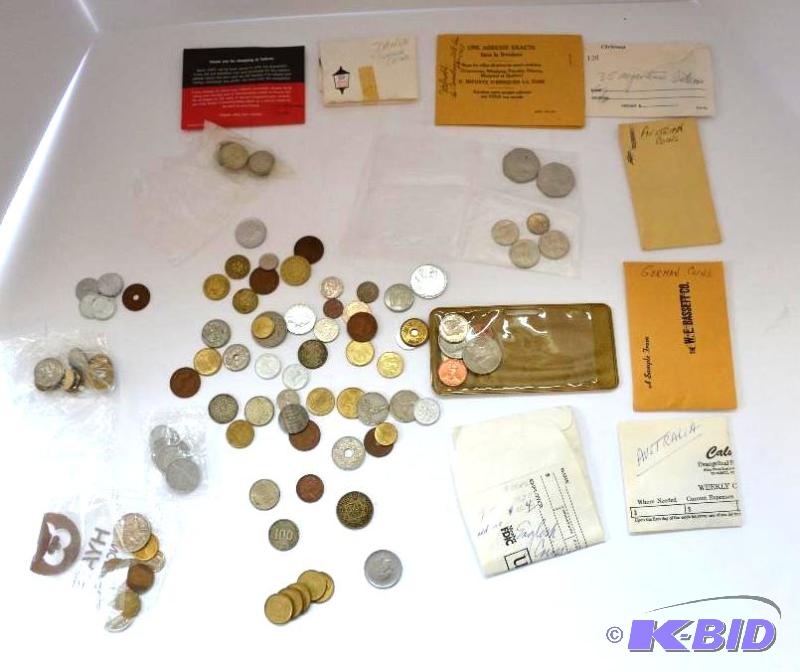 lot 136 image: Large collection of foreign coins,&nbspGerma...
