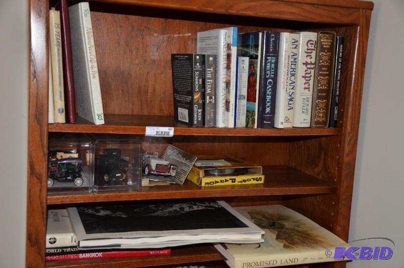 lot 181 image: All books on 3 shelves...