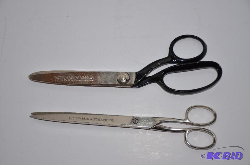 lot 192 image: Wiss vintage scissors, Kleencut...
