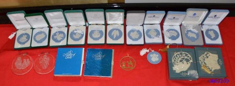 lot 260 image: WEDGWOOD- Large collection of Wedgwood orname...
