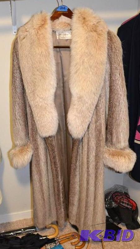 lot 268 image: MINK FUR COAT- absolutely stunning This has ...