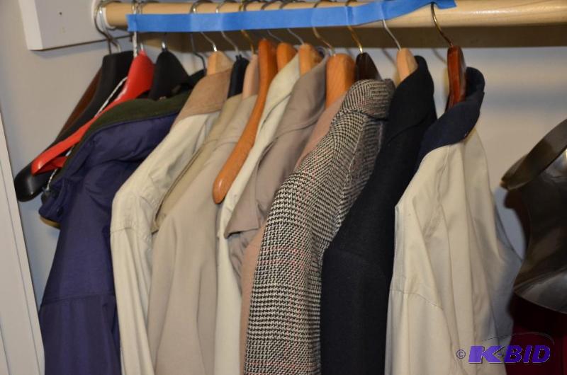 lot 270 image: Variety of well known name brand coats as pic...