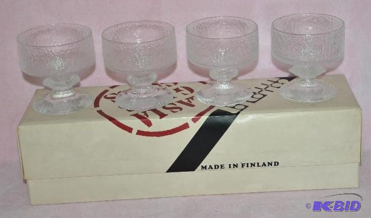 lot 285 image: Iittala Kekkerit Footed Dessert Bowl By Timo ...