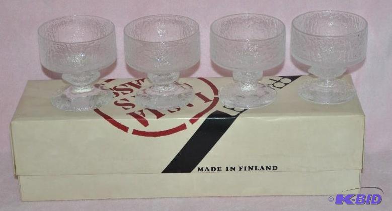 lot 286 image: Iittala Kekkerit Footed Dessert Bowl By Timo ...