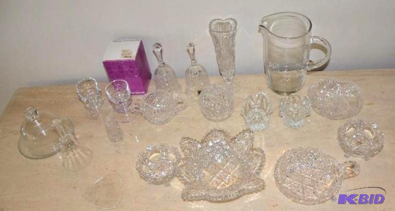lot 297 image: Wedgwood glass Bleikrista leaded crystal grou...