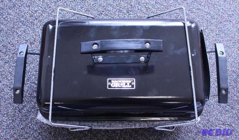 17 charcoal grill, incomplete gas grill, customer return