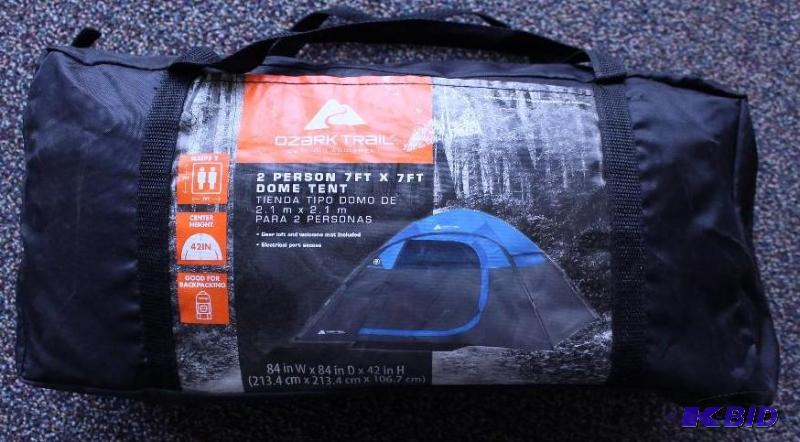 Ozark trail tent, inspected, seems complete, used customer return