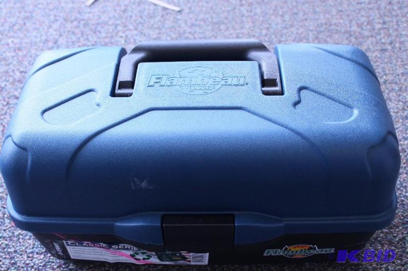 Flambeau Tackle box, opened box