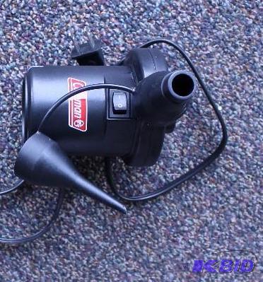 Coleman air pump, tested works, customer return