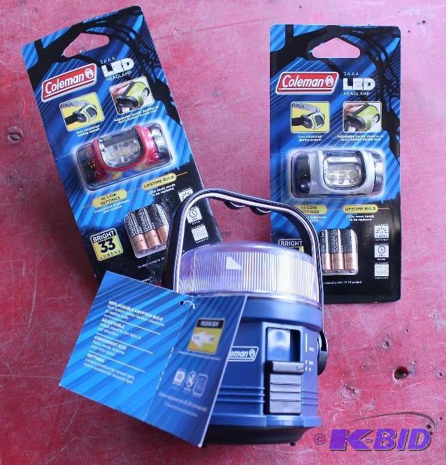 3 item lot, lights