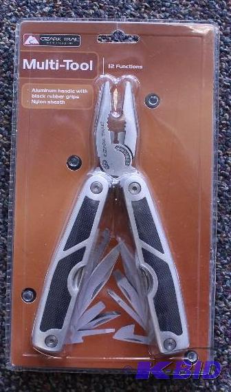 Ozark Trail multi-tool, sealed in plastic