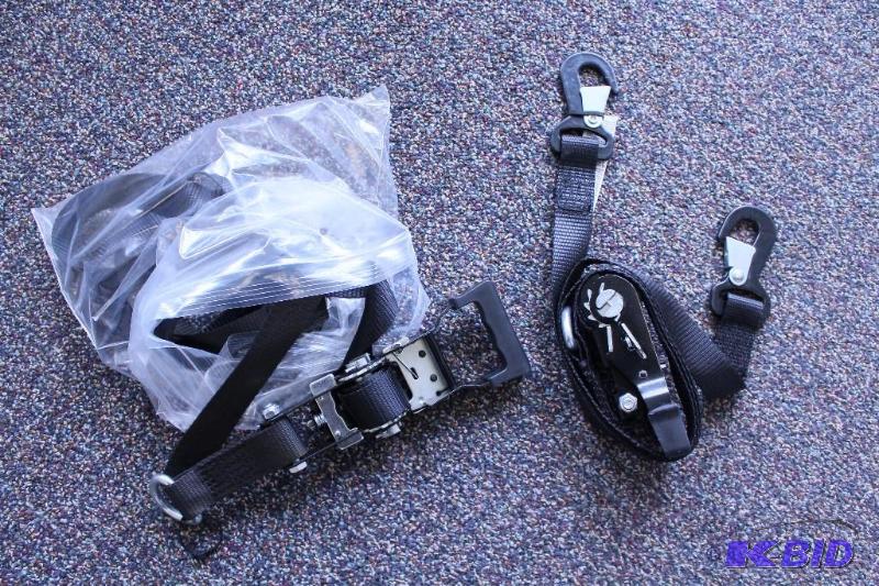 Ratchet tie downs, opened package