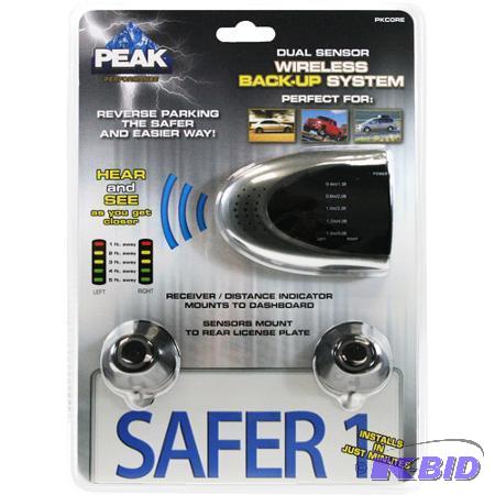 lot 24 image: New in Package Peak Dual-Sensor Backup System...