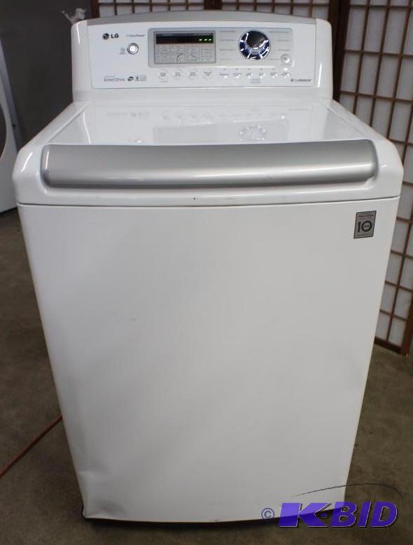 New LG Washer - Model # (WT4970CW) - MSRP $72...