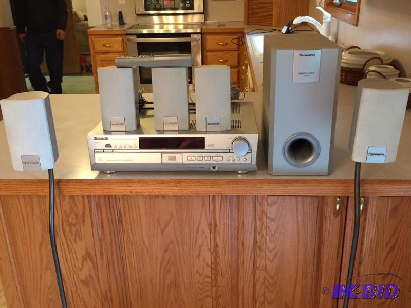 lot 15 image: Panasonic Theatre Surround Sound system