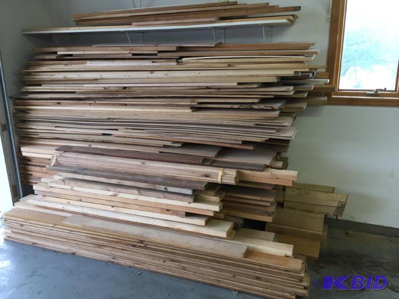 lot 35 image: Lot of Misc. Lumber