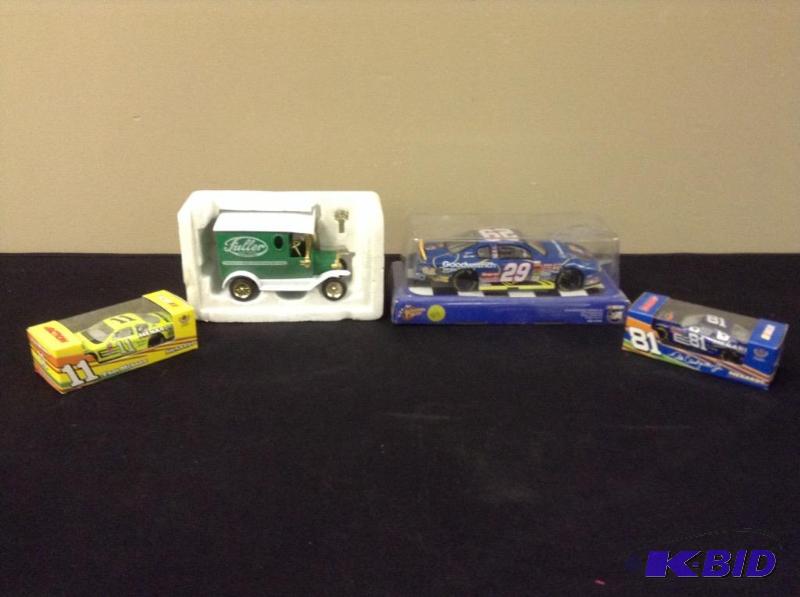 4 NASCAR Race Vehicles