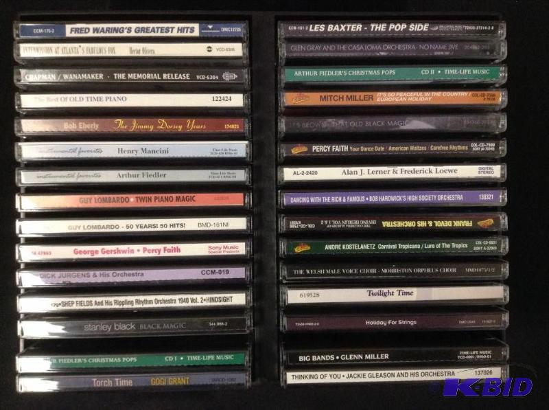 Case of Music CDs