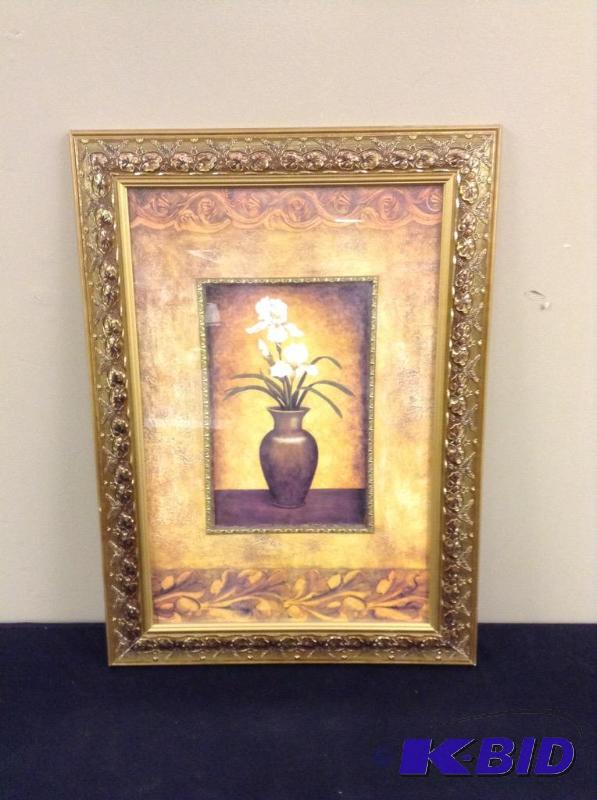 Ornate Frame Floral Print