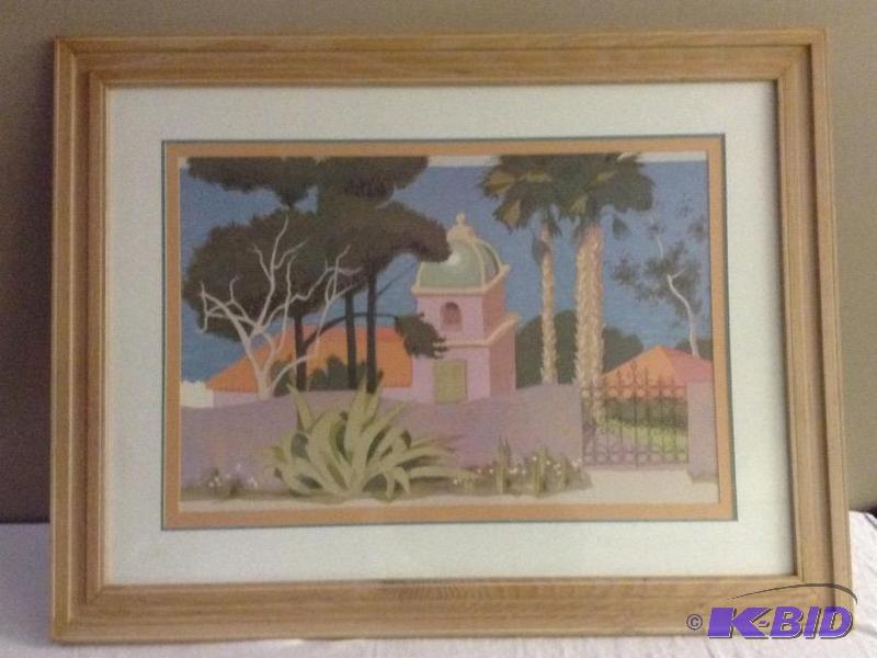 Framed Building Print