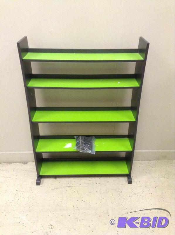 Black & Green Bookcase