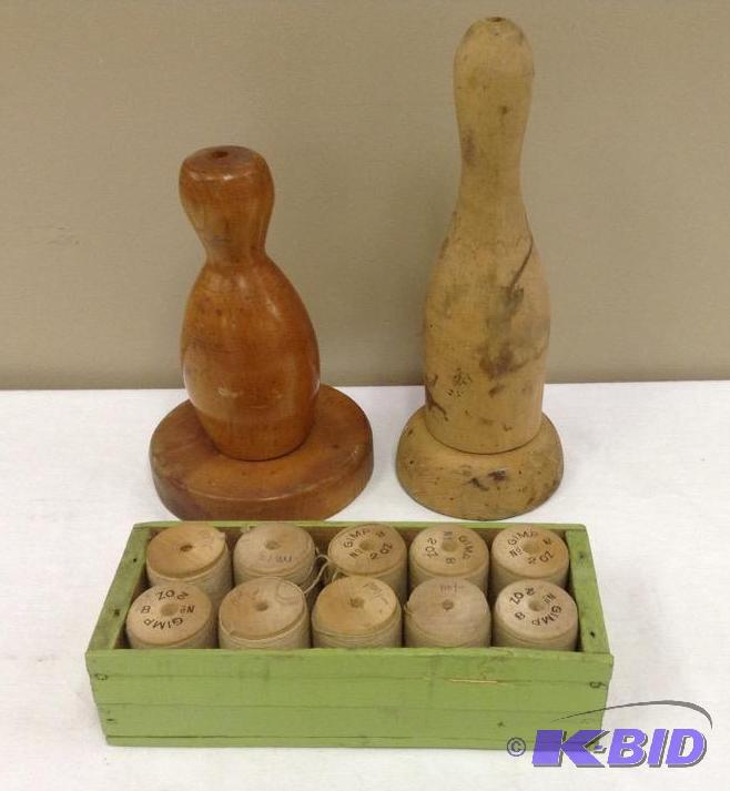 Vintage Thread Yarn Spools & Thread