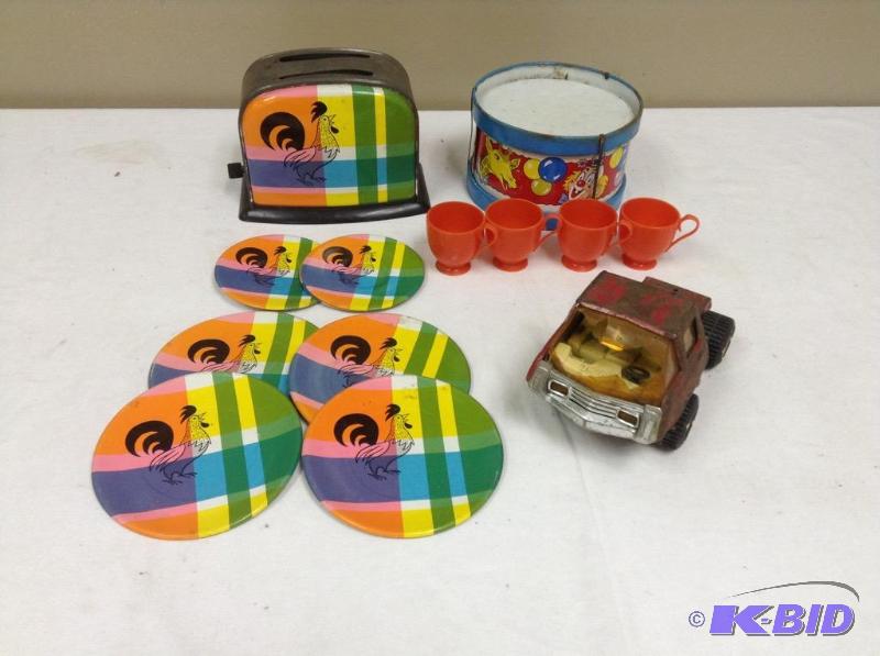 Assortment of Vintage Toys