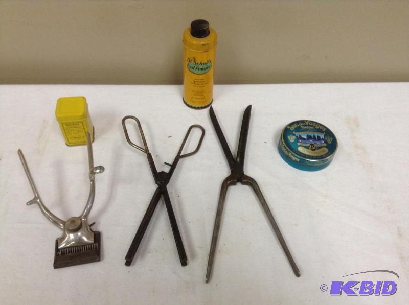 Vintage Curling Irons & Sheers