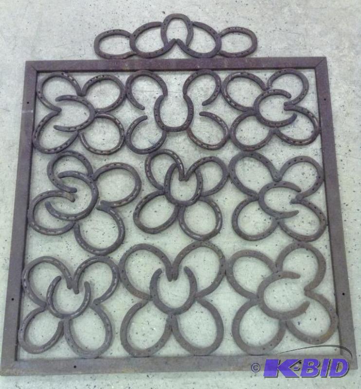 Steel Horseshoe Art