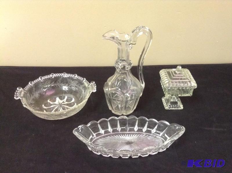 Lot of Clear Glassware