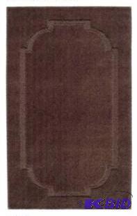 lot 49 image: Imperial Washable Rectangular Rug.  Chocolate Brown.  2 x 3 4.  Appears New Unused.