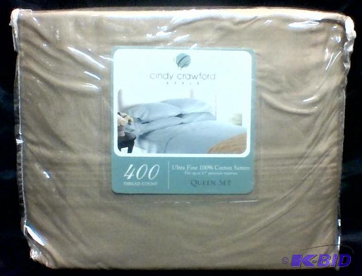 Jcpenney Cindy Crawford Style 400 Thread Count Sheets Queen Gold Dust Everything Soft Sheets Blankets Towels Rugs And Bath Items 137 K Bid