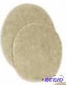 lot 62 image: Royal Velvet Standard Lid cover.  Cream.  Appears New with Tags.