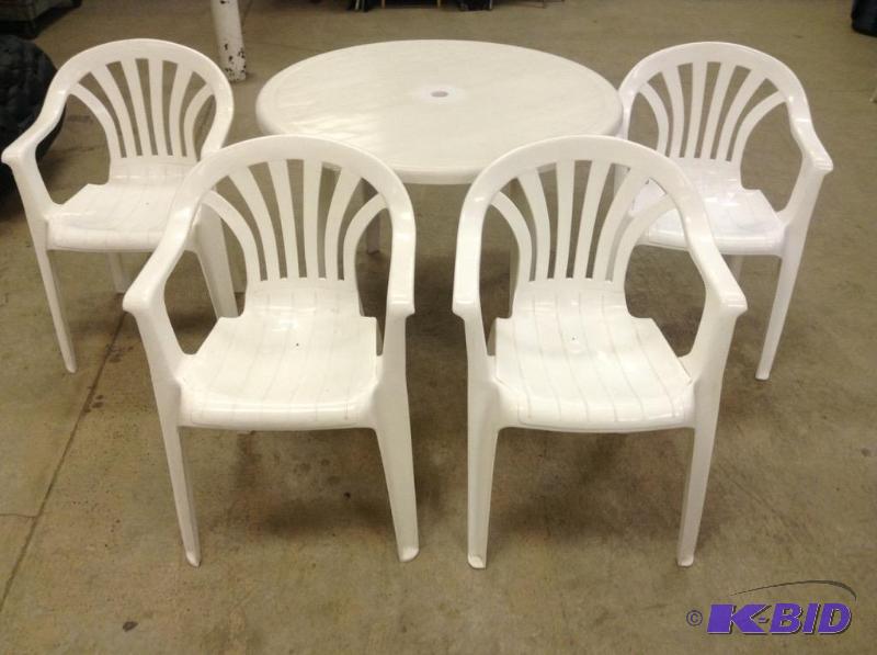 Patio Table And Chairs.
