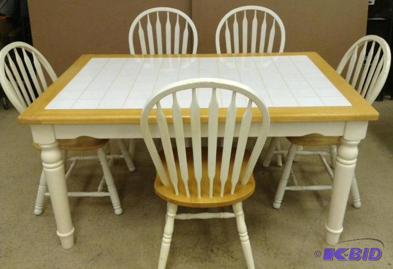 Tile Top Table
