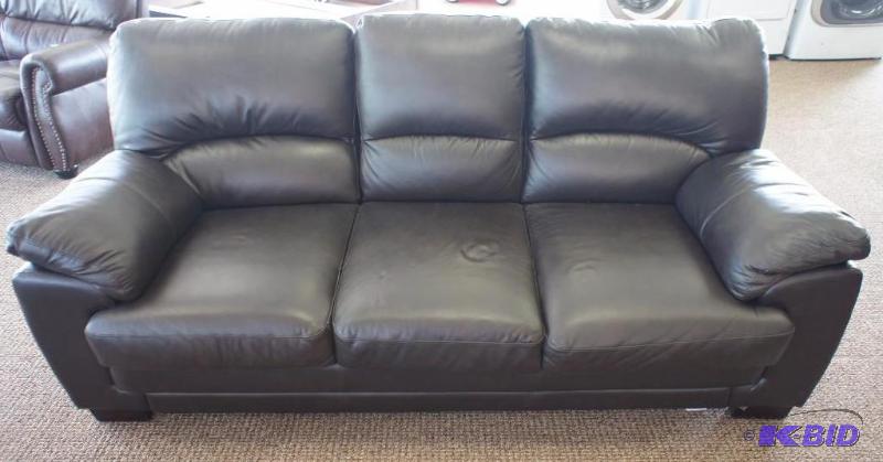 New Durablend Leather&nbspSofa - Dar...