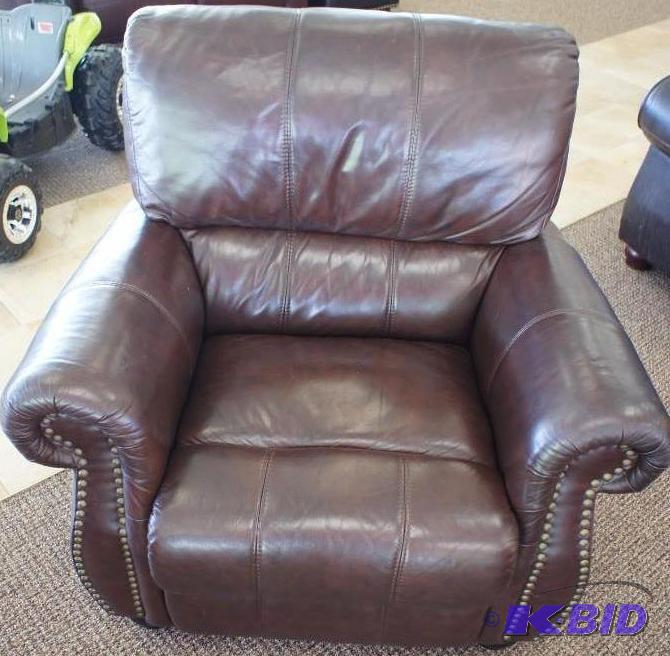 New  Durablend Leather Chair wbeaded ...